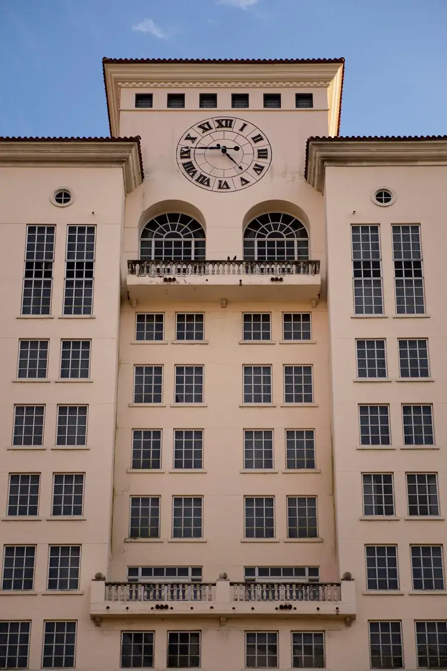 The Coral Gables clock tower in Florida